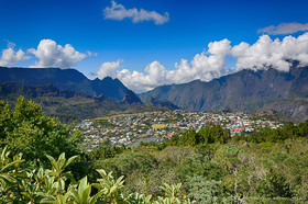 Une superbe vue de Cilaos
