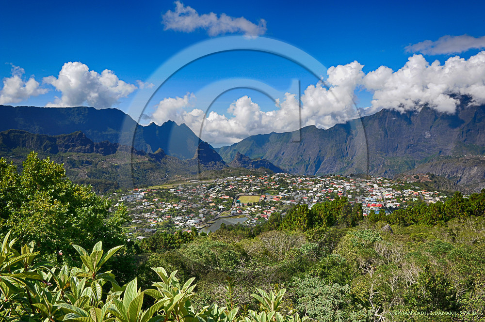 Une superbe vue de Cilaos